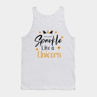 Sparkle like a Unicorn Tank Top